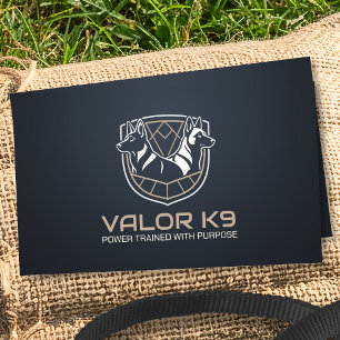 Working Dogs Training - GSD- Malinois Visitekaartje