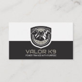 Working Dogs Training - GSD- Malinois Visitekaartje (Voorkant)