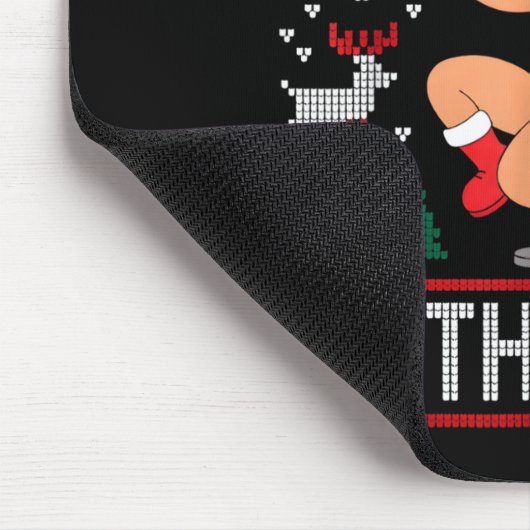 Working It At The Le Funny Santa Dancing Ugly Chri Muismat (Hoek)