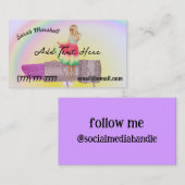 Working Lady Visitekaartje (Voorkant / Achterkant)