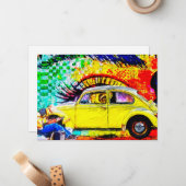 working man notitiekaartje (Voorkant / Achterkant in situ)