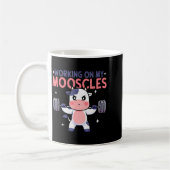 Working On My Mooscles Moo Muscles Workout Design Koffiemok (Links)