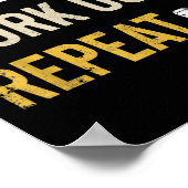 Workou Wake Up Insrational And Motivational Gym Gi Poster (Hoek)