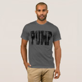 Workout and Fitness PUMP T-shirt (Voorkant volledig)