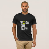 Workout Baby! - Gym T-shirt (Voorkant volledig)