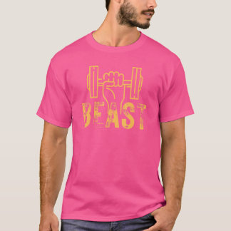 Workout Beest Geel T-shirt