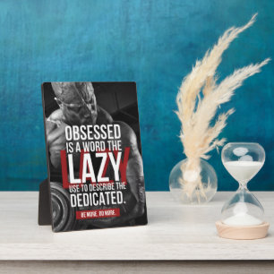 Workout "Body building" Gym Motivatie Fotoplaat