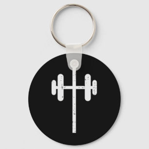 Workout Cross Barbel Pocket Christelijke Oefening  Sleutelhanger