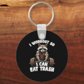 Workout Dear Abs Funny Gym Exercise Fitness Quote Sleutelhanger (Voorkant)