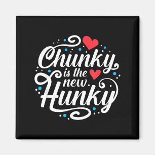 Workout Fitness Grappig Chunky Is Het Nieuwe Hunky Magneet