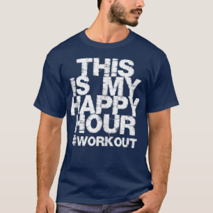 WORKOUT Fitness Gym Dit is mijn Happy Hour Tanktop