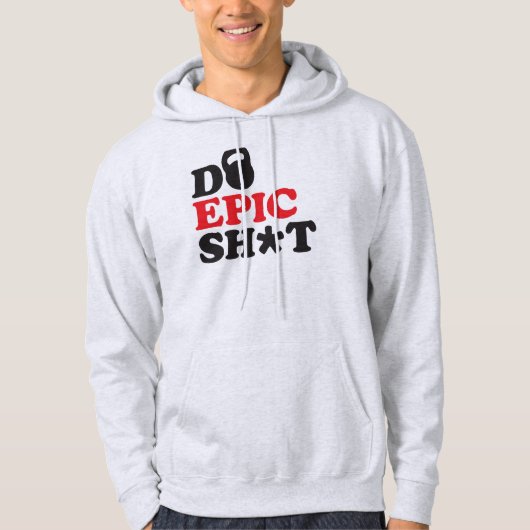 Workout Fitness Motivatie (Kettlebell) Hoodie (Voorkant)