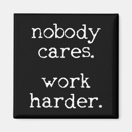 Workout Gym Fitness Exercise Motivational  Magneet (Voorkant)