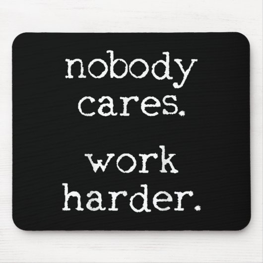 Workout Gym Fitness Exercise Motivational Muismat (Voorkant)