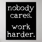 Workout Gym Fitness Exercise Motivational  Poster (Voorkant)