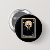 Workout Gym Gewichtheffen Grappig Halloween Skelet Ronde Button 5,7 Cm (Voorkant /achterkant)