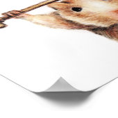 Workout (Hamster) Poster Print (Hoek)