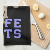 Workout Humor - oefen veilige sets - Novelty Gym Theedoek (Quarter Fold)