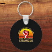 Workout Insration Motivational Saying Men Women  Sleutelhanger (Voorkant)