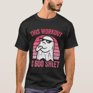 Workout is een Halloween Gym Ghost T-shirt