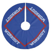 WORKOUT Kerstmis Kerstboom Rok (Voorkant)