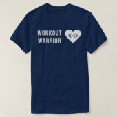 Workout-krijger T-shirt (Design voorkant)