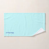 Workout Logo Aqua Bad Handdoek (Handdoek)