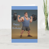 Workout Man Kaart (Voorkant)