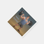 Workout Man Servet (Hoek)