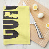 Workout Motivatie - OVERWINNEN Theedoek (Quarter Fold)