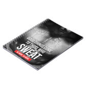 Workout Motivatie - Zweet Notitieboek (Linkerzijde)