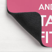 Workout Motivation - Keep Calm and Stay Fit Muismat (Hoek)