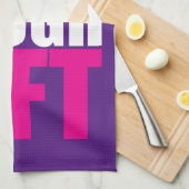 Workout Motivation - Love, Laugh, Lift Theedoek (Quarter Fold)