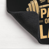 Workout Motivation Quote - Puhrough The Pain  Muismat (Hoek)