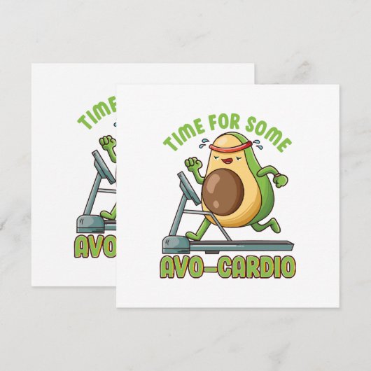 Workout Oefening Grappige Humor Gezegden Quotes Kaart (Voorkant / Achterkant)