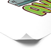 Workout Oefening Grappige Humor Gezegden Quotes Perfect Poster (Hoek)