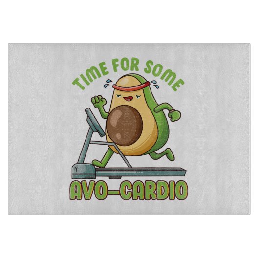 Workout Oefening Grappige Humor Gezegden Quotes Snijplank (Voorkant)