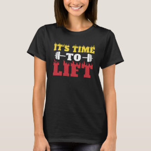 Workout Oefening  Gym Inspiratie Gewichtsleven T-shirt