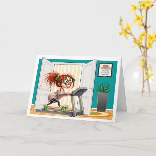 WORKOUT Oefening Kaart (Gele Bloem)