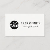 Workout Oefeningen | Fitness Visitekaartje (Voorkant)