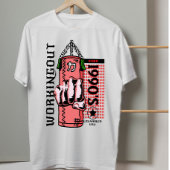 Workout sinds de jaren 1990 in Los Angeles grafisc T-shirt