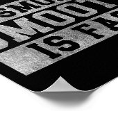 Workout Slow Is Smooth, Sitive Quote Motivational Poster (Hoek)