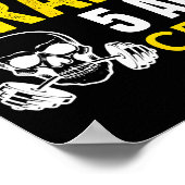 Workout Squad 5am Crew Funny Gym Workout Quote  Poster (Hoek)