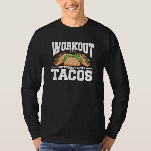 Workout Tacos Cinco De Mayo Fitness  1 T-shirt (Voorkant)