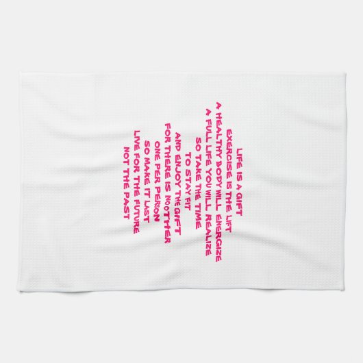 WORKOUT TOWEL THEEDOEK (Horizontaal)