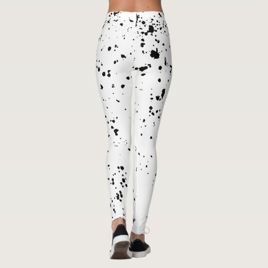 Workout verf spatten leggings (Achterkant)