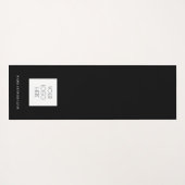 Workout voor zakelijke Logo-Sjabloon Yogamat (Achterkant (horizontaal))