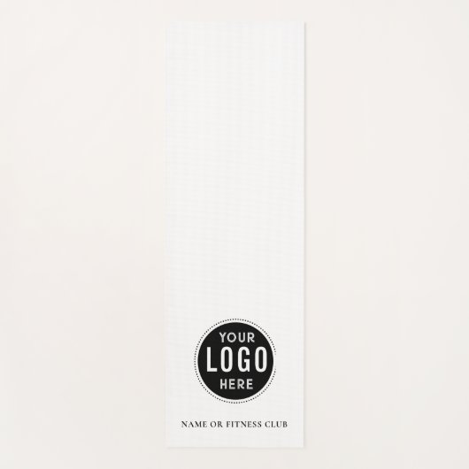 Workout voor zakelijke Logo-Sjabloon Yogamat (Voorkant)