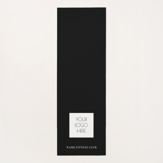 Workout voor zakelijke Logo-Sjabloon Yogamat (Achterkant)