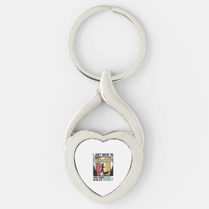 Workout With My Dog Vintage Running Shirt Design_1 Sleutelhanger